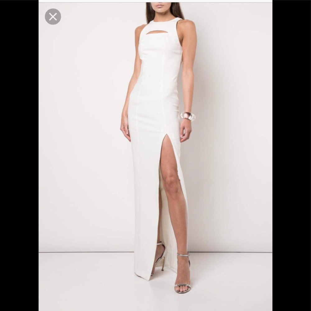 💕LIKELY TALEESA CUTOUT NECK GOWN💕